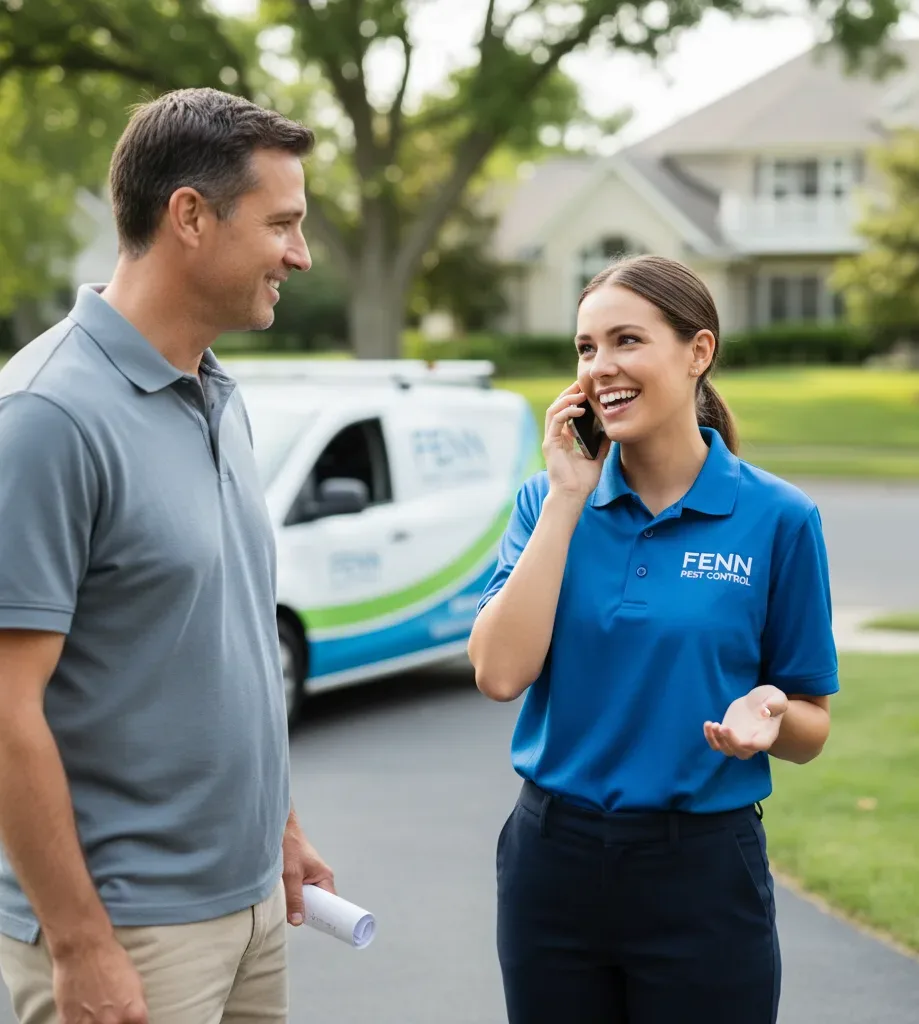 Fenn Pest Control customer support in Middle Island